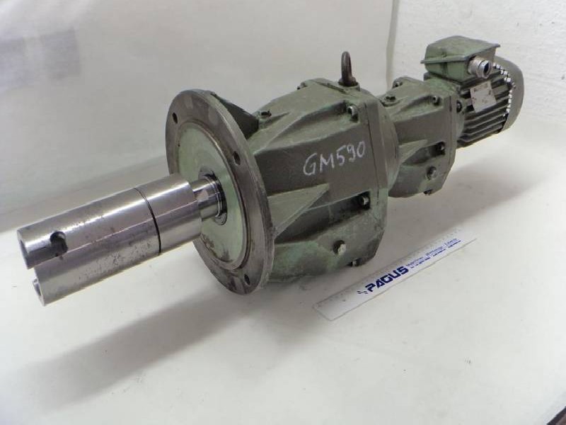 Gear motor VEM ZG3/1 KMRA 63 G 4 ( ZG3/1KMRA63G4 ) Wellendurchmesser: Ø 48 mm Flanschdurchmesser: Ø 250 mm gebraucht ! photo on Industry-Pilot